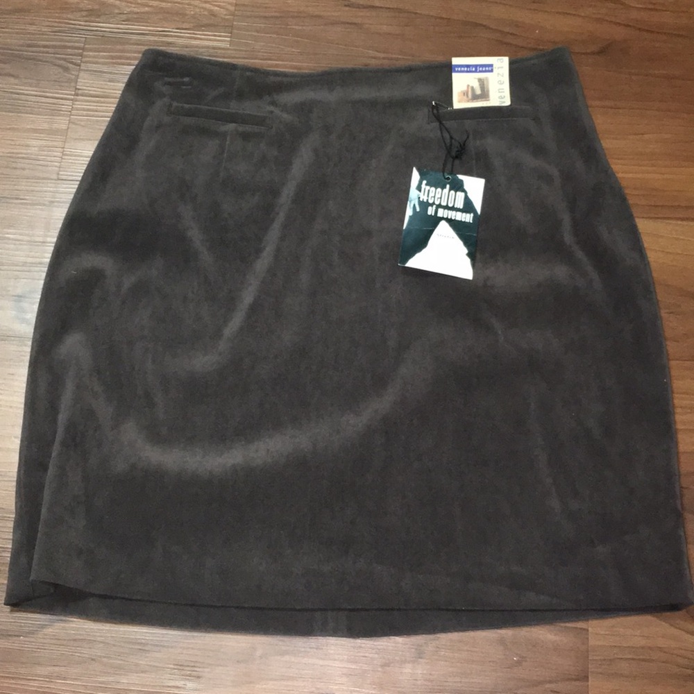 Vintage 80’s Venezia Suede Skirt